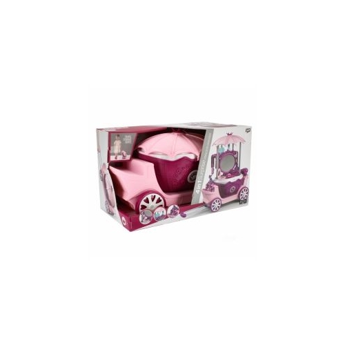 Set de joaca 4 in 1 - stand infrumusetare - accesorii diverse incluse cu maner pe roti MegaCreative 460501 3 ani