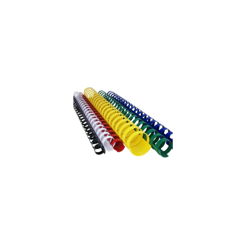 Inele plastic pentru indosariere Office Cover 6mm negru