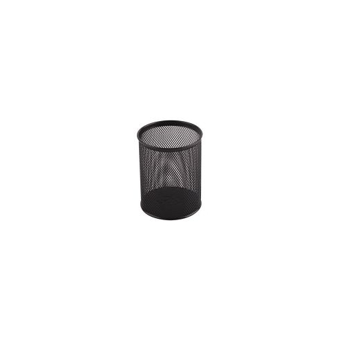 Suport instrumente de scris Office Cover 802 cilindric plasa metalica negru
