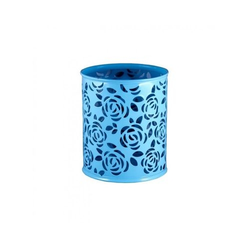 Suport instrumente de scris Office Cover model flori metal diverse culori