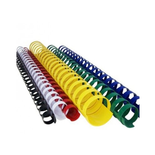 Inele plastic pentru indosariere Office Cover 25mm negru
