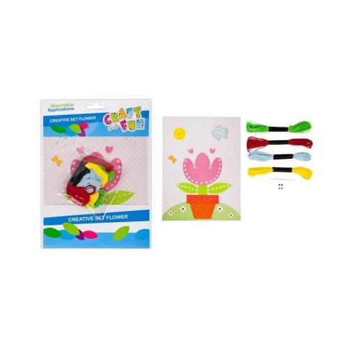 Accesorii creatie - floare kit creativ sfoara Craft with Fun 445961