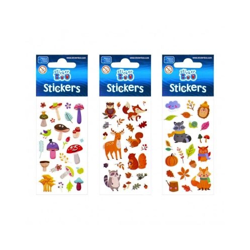 Abtibilduri - toamna set 20-24 buc Sticker Boo 483493
