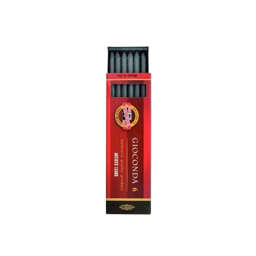 Mine creion mecanic Koh-I-Noor Gioconda K4865-4B 5. 6mm 4B set 6 buc