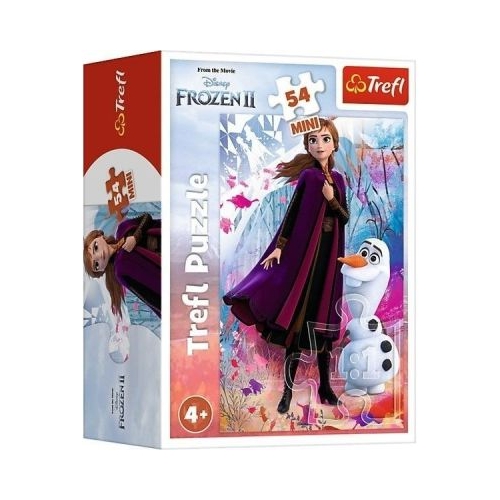 Puzzle carton 54 piese Trefl Mini. Frozen Anna si Olaf