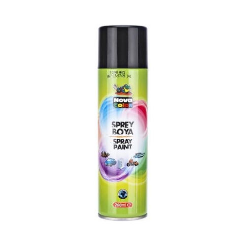 Spray Nova NC-805 vopsea neagra 200 ml