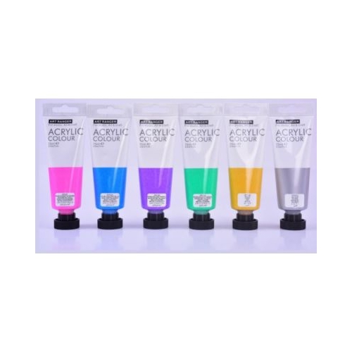 Culori acrilice sidefate Magi-Wap Art Rangers 75ml negru