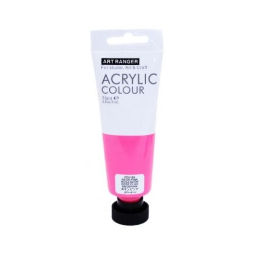 Culori acrilice neon Magi-Wap Art Rangers 75ml Roz fluorescent