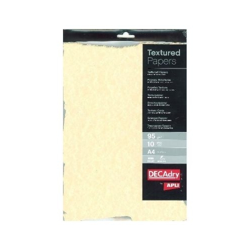 Hartie texturata A4 DECAdry Champag SCL2058D 95gmp pretaiata set 10 coli