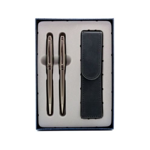 Set cadou stilou  pix  etui Cresco Symphony 850006 SY-01 corp metalic grafit