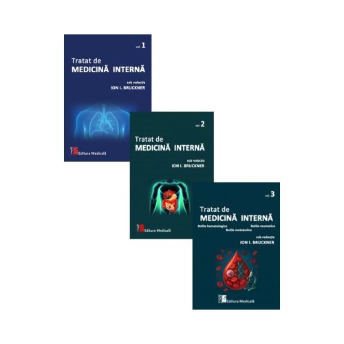 Pachet 3 volume Tratat de medicina interna - Ion I. Bruckner