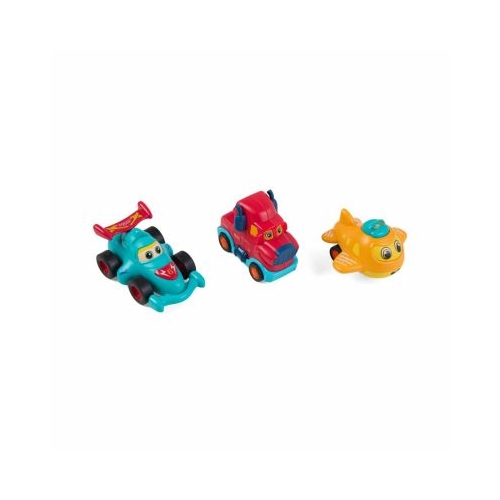 SET 3 VEHICULE ACTIONATE PRIN INERTIE- CAMION MASINA DE CURSE AVION