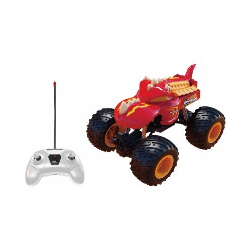 MASINUTA CU TELECOMANDA TIP CAMION BEAST RUNNERS SCARA 1/24 21CM ROSU