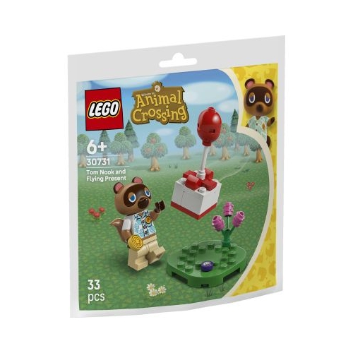 LEGO Animal Crossing. Tom Nook si un cadou zburator 30731 33 piese