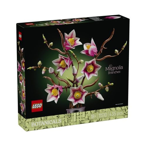 LEGO Botanicals. Ramuri de magnolie 11510 435 piese