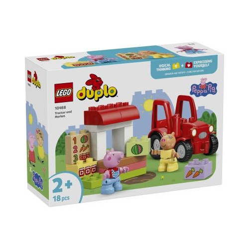 LEGO DUPLO. Tractor si piata 10468 18 piese
