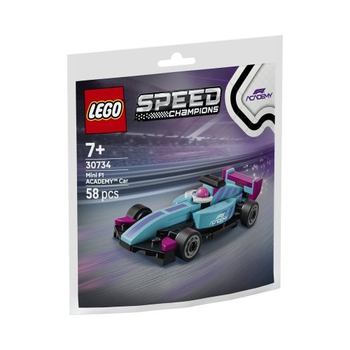 LEGO Speed Champions. Minimasina F1 ACADEMY 30734 58 piese