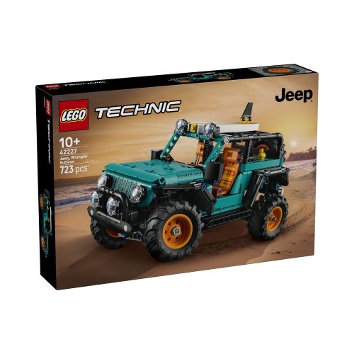 LEGO Technic. SUV-ul Jeep Wrangler Rubicon 42227 723 piese