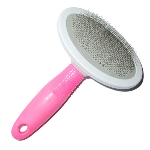 Perie Pisica Ovala Fina 19x13cm 4DOG. Produse dedicate pentru pisici