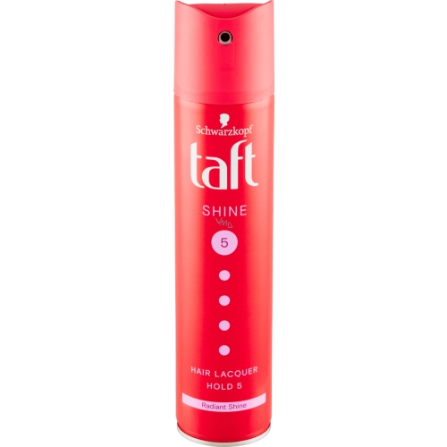 Taft Fixativ Shine, Radiant Shine 5, 250 ml