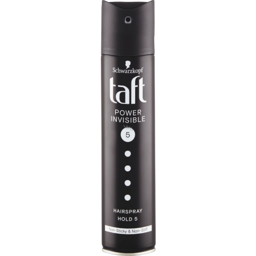Taft Fixativ Power Invisible, Non-Sticky & Non-Stiff 5, 250 ml