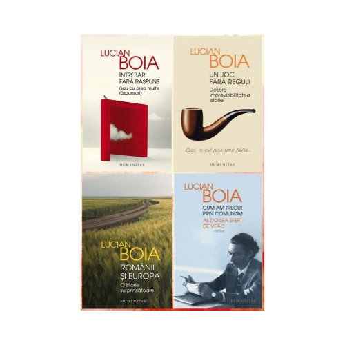Pachet format din 4 titluri Intrebari fara raspuns Special, Un joc fara reguli, Cum am trecut prin comunism - Lucian Boia