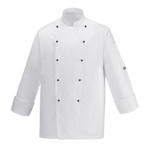 Tunica bucatar, marimea M, alb