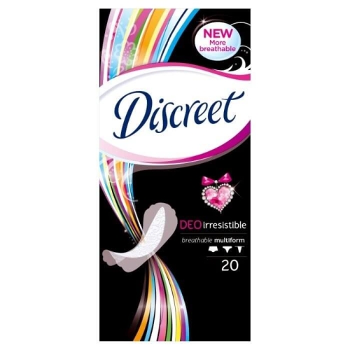 Discreet Absorbante Irresistible, 20 buc. Produs pentru igiena intima