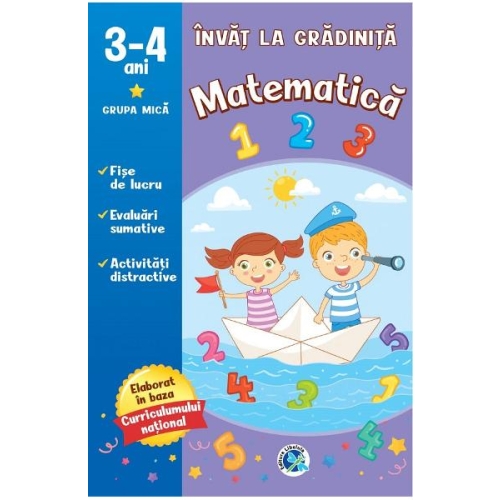 Invat la gradinita. Matematica 3-4 ani