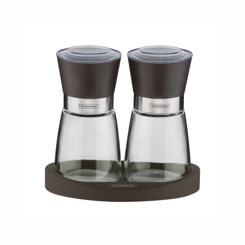 Set rasnite sare si piper cu suport