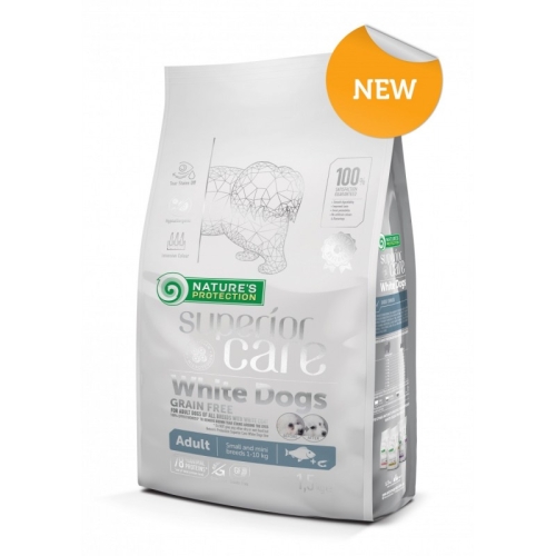 Hrana uscata pentru caini, cu peste, 1.5 kg Adult, Nature's Protection Superior