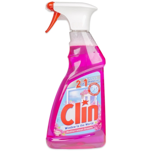 Clin solutie pentru curatat geamuri Mediterranean Dreams, 500 ml. Solutie pentru curatarea suprafetelor