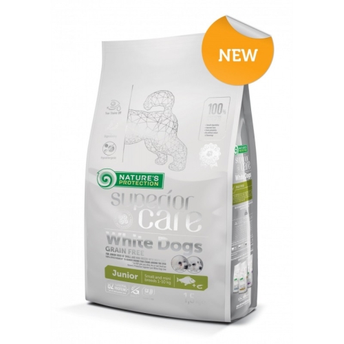 Hrana uscata pentru caini, cu peste, 10 kg Junior, Nature's Protection Superior Care