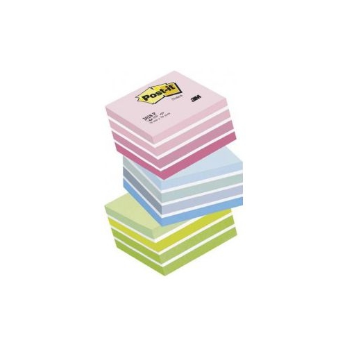 Notite autoadezive Post-it Aquarelle, 76x76 mm, 450 file