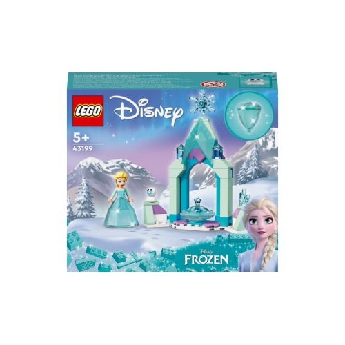 LEGO - Disney Curtea Castelului Elsei 43199, 53 de piese LEGO Disney Lego grupdzc