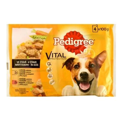 Pedigree Vital Protection in sos cu Pui si Legume, 4 x 100 gpe grupdzc.ro✅. Descopera gama copleta de produse la oferte speciale✅!
