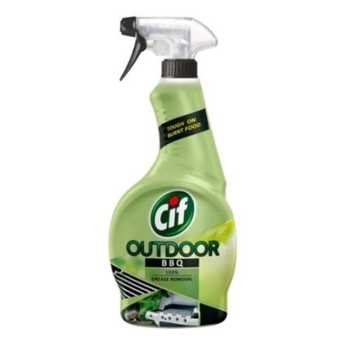 Cif Outdoor BBQ Spray pentru indepartarea grasimii, 450 ml. Solutie pentru curatat suprafete