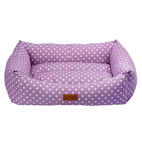 4DOG Culcus DELUXE Makaron M 62x44x22 cm Roz