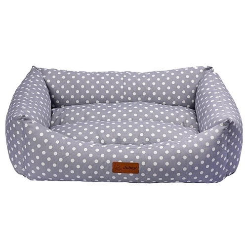 4DOG Culcus DELUXE Makaron XL 95x70x22 cm Gri