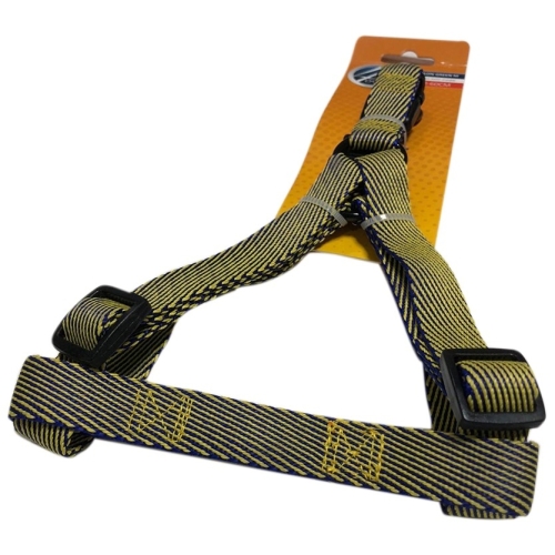 4Dog Ham nylon green M pentru caini talie medie, 2x40 - 60 cm, 1 buc. Produse pentru caini si catei