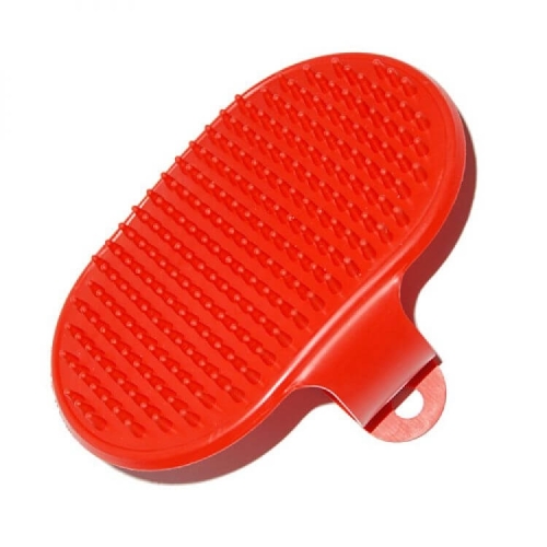 Perie Pisica Cauciuc Ovala4DOG. Produs dedicat pentru pisici