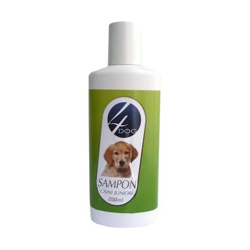 4Dog Sampon pentru caini juniori, 200 ml. Produse pentru caini si catei