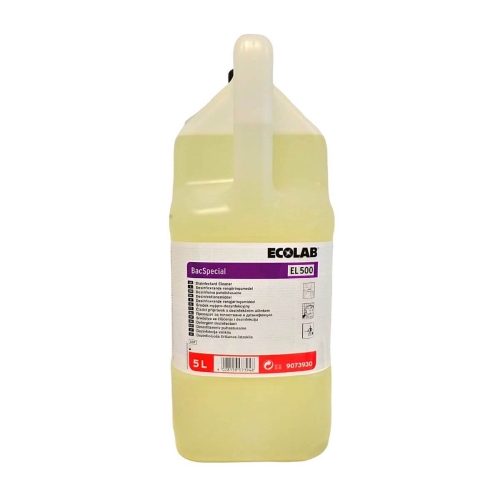 Ecolab Bacspecial El Biocid Detergent dezinfectant alcalin 500 TP 4, 5 L, avizat Ministerul Sanatatii, produse de igiena