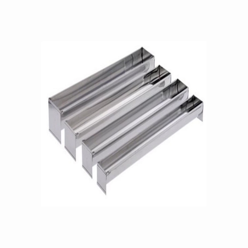 Forma terina semicirculara, inox, dimensiuni 500x70x50mm