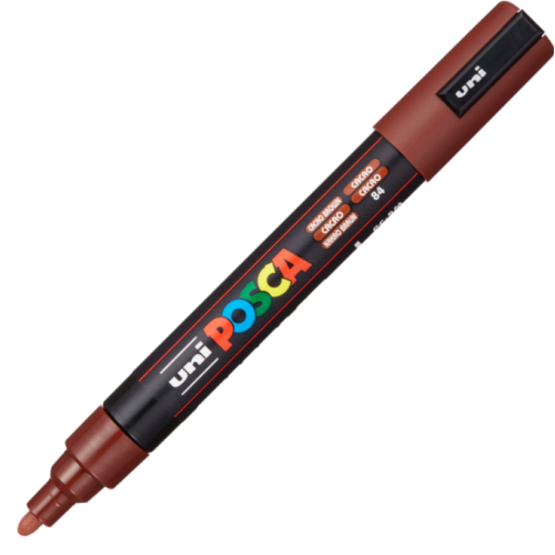Marker UNI PC-5M 1. 8-2. 5 mm cacao Posca