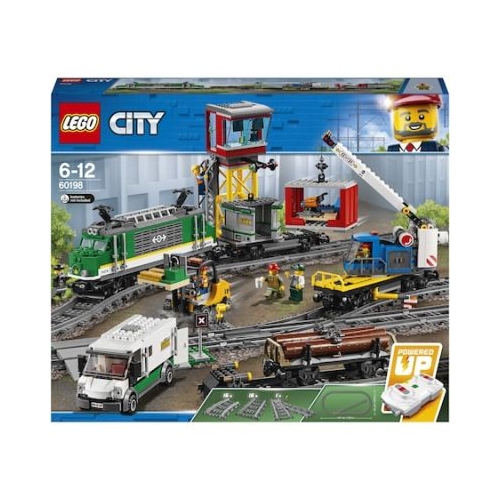 LEGO City, Tren marfar 60198, 1226 de piese LEGO City Lego