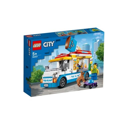 LEGO City, Furgoneta cu inghetata 60253, 200 de piese