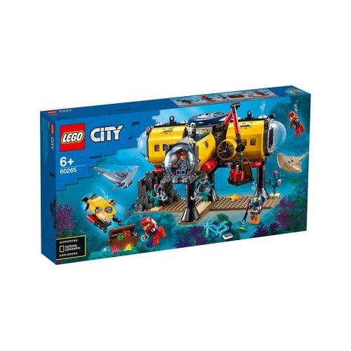 LEGO City - Baza de explorare a oceanului 60265, 497 de piese