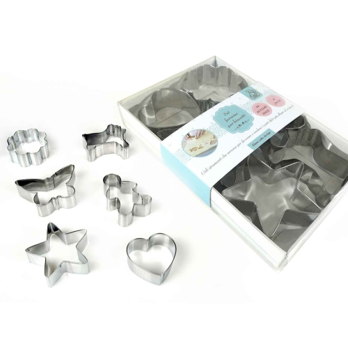 Set 6 forme diverse pentru taiere aluat