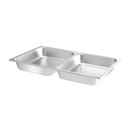 Tava gastronorm GN 1/1 cu 2 compartimente